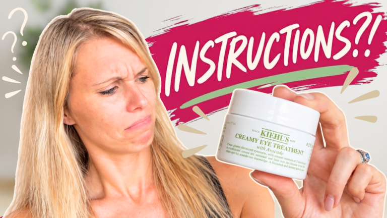 Why Kiehl’s Avocado Eye Cream Feels Greasy (You’re Probably Using It Wrong)